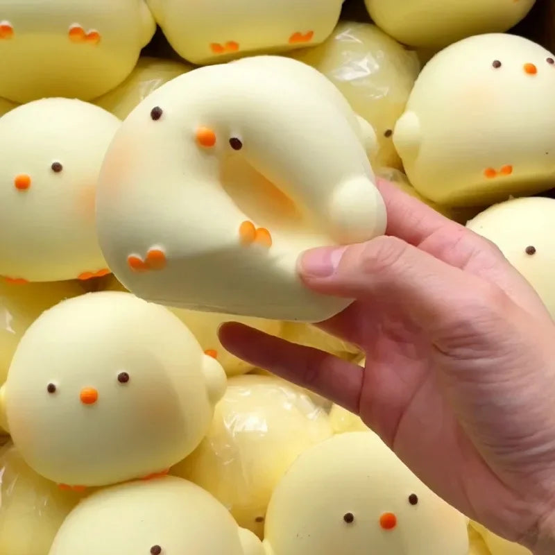Giant Chick Squishy Toy – Stress Relief Fidget for Kids & Adults