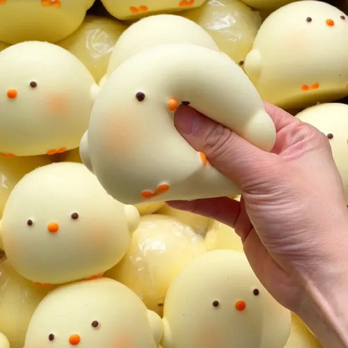 Giant Chick Squishy Toy – Stress Relief Fidget for Kids & Adults